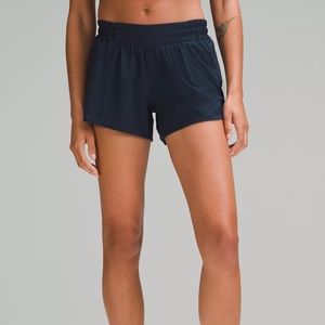 Lululemon | Hotty Hot LR Shorts 4" *Lined TRNV 8 navy